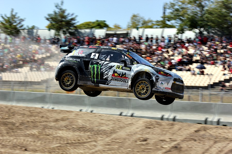 Rallycross en Barcelona - Peter Solberg (Citroen)