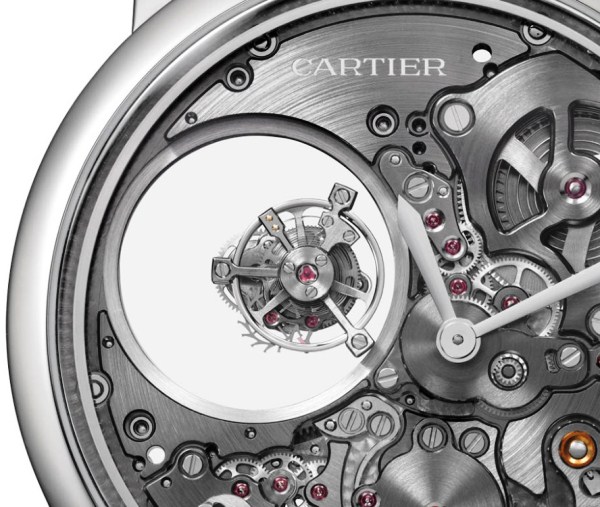 Rotonde de Cartier mysterious double tourbillon watch