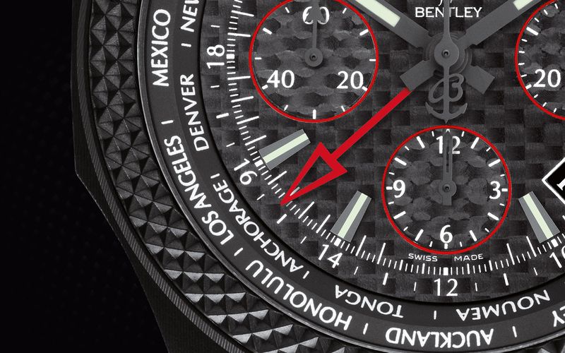 Reloj Cronógrafo automático BENTLEY GMT B04 S CARBON BODY