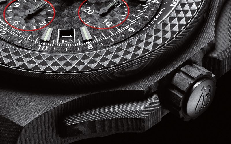 Reloj Cronógrafo automático BENTLEY GMT B04 S CARBON BODY