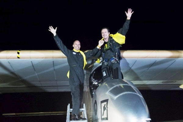 solar impulse pilotos