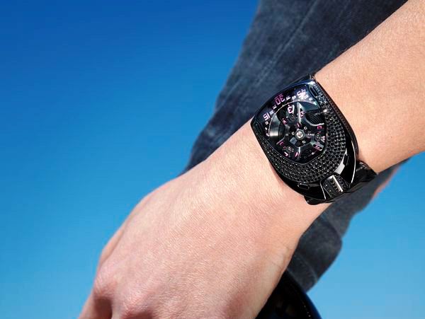 Reloj Urwerk UR-106 Black Pink Lotus