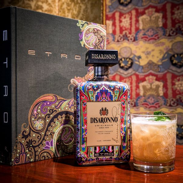 DISARONNO WEARS ETRO SOUR