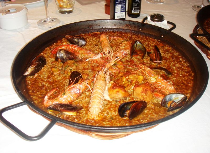 paella cafe del mar barcelona