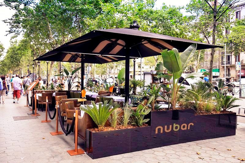 Nubar, Restaurante y bar de copas