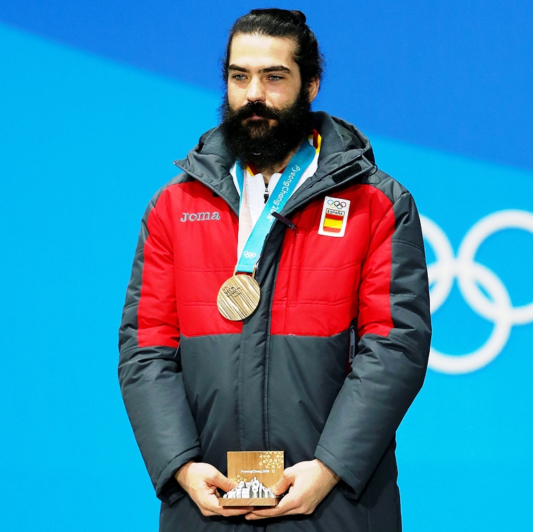 Regino Hernández medalla de bronce en snowboardcross