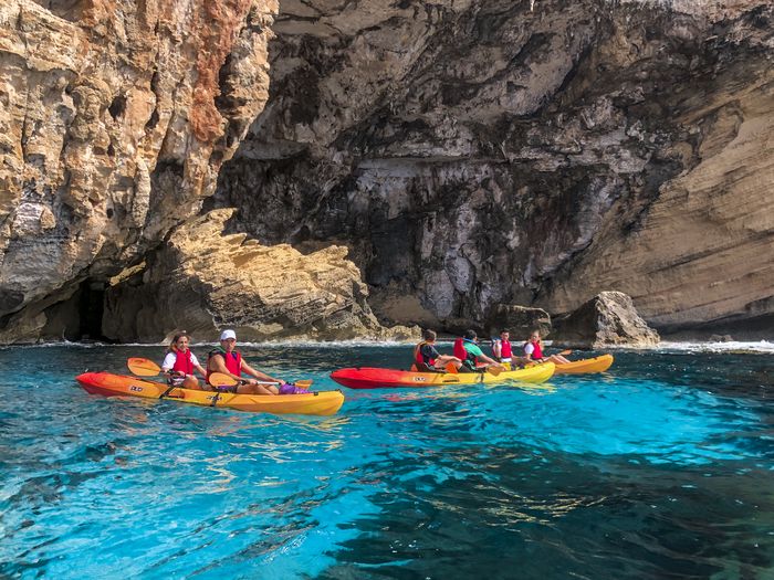 Rutas en Kayak por Menorca - Cova Sant Josep