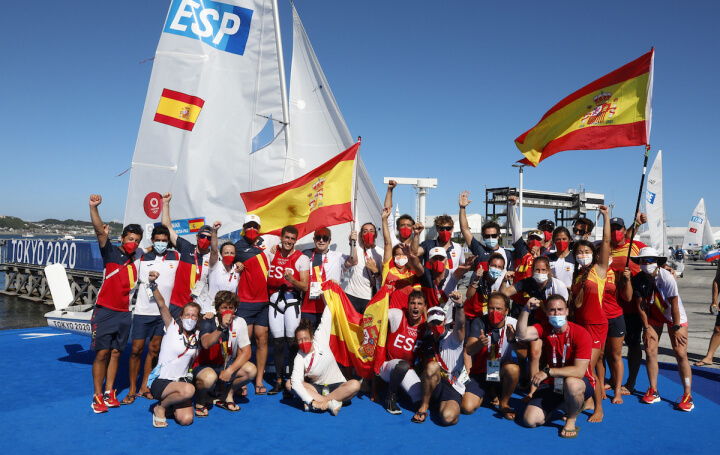 Equipo Olímpico Español de Vela en los JJOO Tokyo 2020 