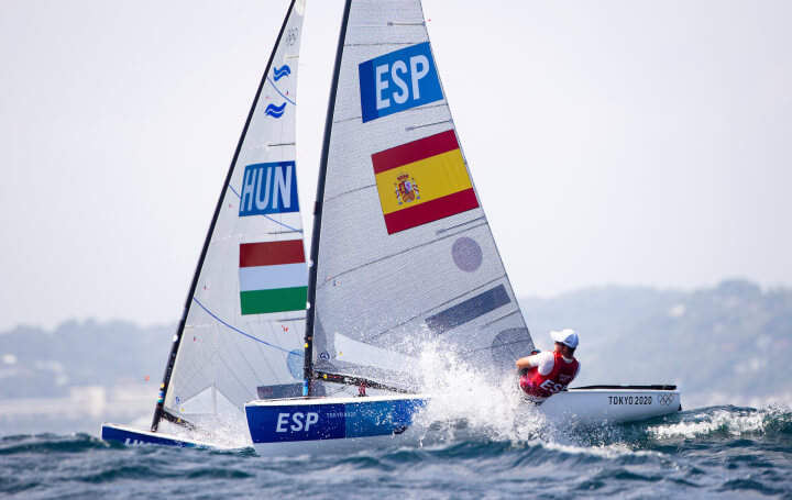 Joan Cardona - Finn. Foto © Sailingshots | RFEV Joan Cardona - Finn. Foto © Sailingshots | RFEV