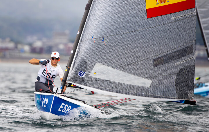 Joan Cardona - Finn. Foto © Sailingshots | RFEV Joan Cardona - Finn. Foto © Sailingshots | RFEV