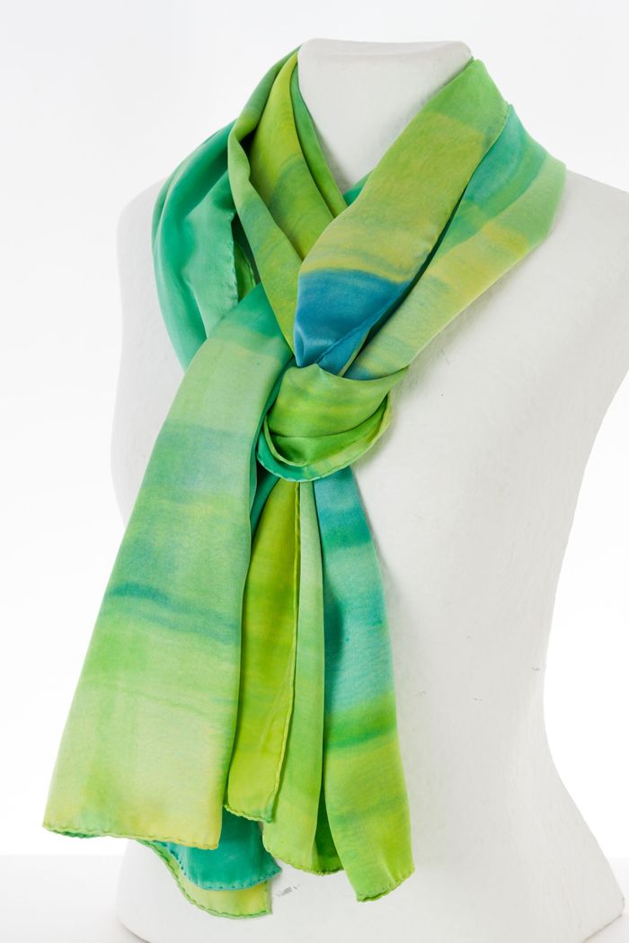 Pañuelos de seda, tendencias en colores primavera-verano Pañuelos de seda, tendencias en colores primavera-verano