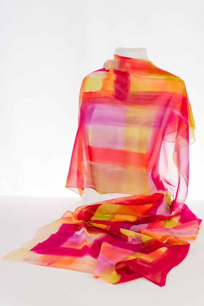 Pañuelos de seda, tendencias en colores primavera-verano