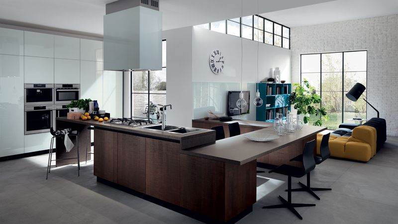 Muebles de cocina italianos - Scavolini Liberamente