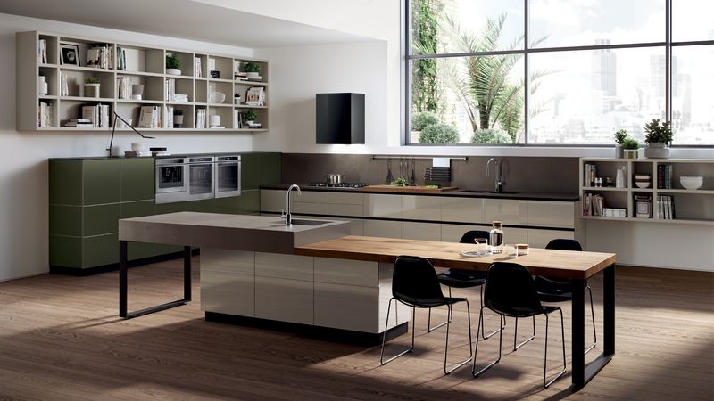 Mueble de cocina italiano