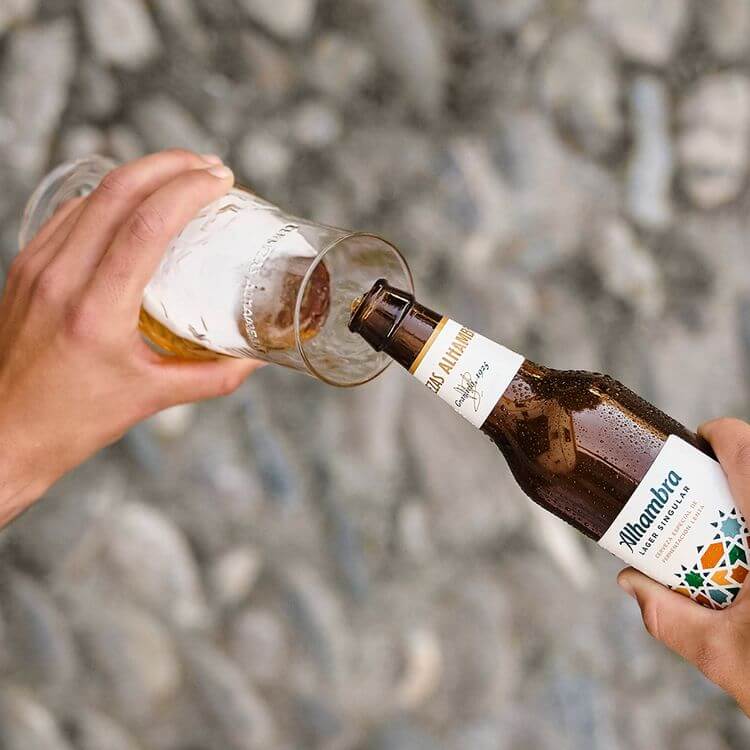 Cervezas Alhambra en BCN en las Alturas