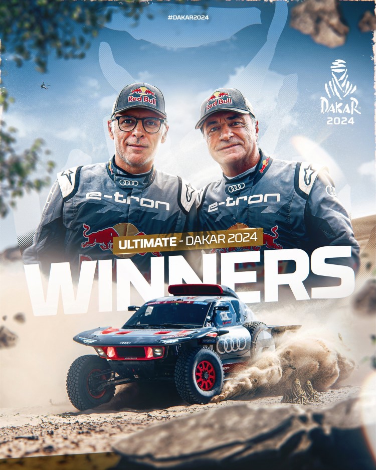 Carlos Sainz y Lucas Cruz Reyes del Motor Carlos Sainz y Lucas Cruz Reyes del Motor
