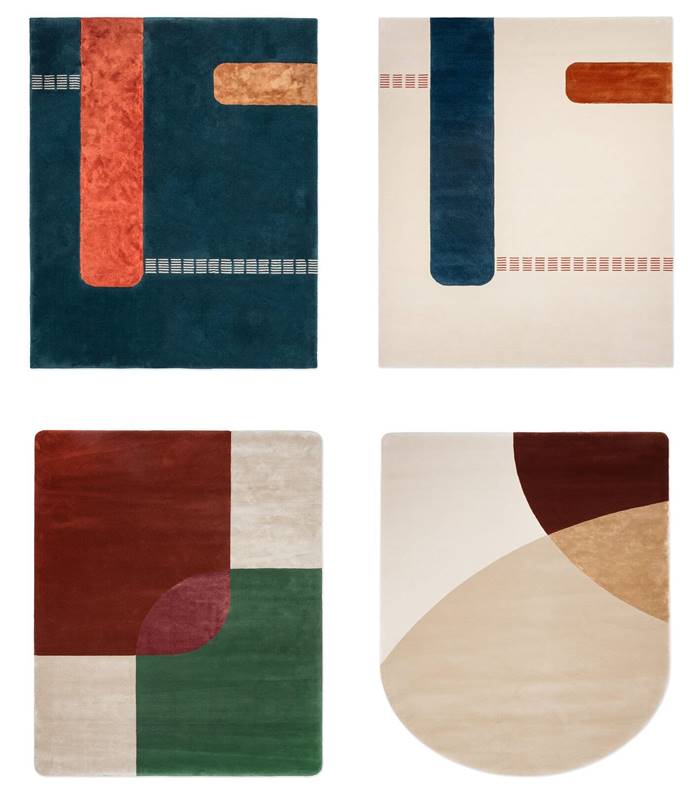 Meritxell Ribé presenta Bocados, la nueva colección de alfombras creada para Dac Rugs