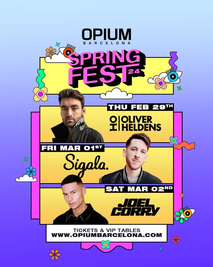 Springfest 2024 Opium Barcelona