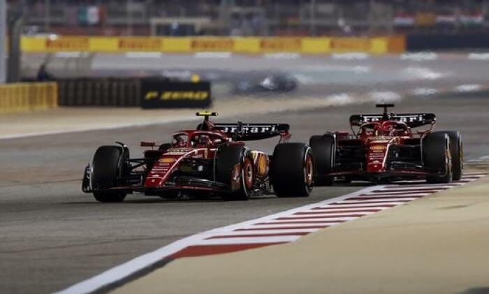 Carlos Sainz, tercero en el Gran Premio de Bahréin