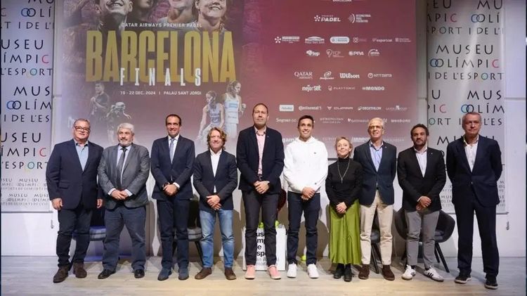 Barcelona presenta las Qatar Airways Premier Padel Finals Barcelona presenta las Qatar Airways Premier Padel Finals