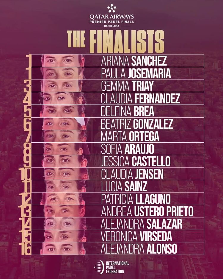 Premier Padel Barcelona Finalistas Femeninas Premier Padel Barcelona Finalistas Femeninas