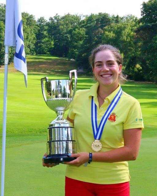 Paula Martin campeona Europa Golf Femenino Paula Martin campeona Europa Golf Femenino