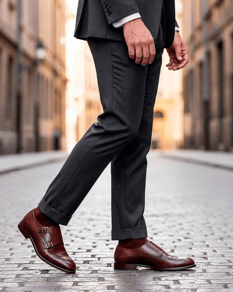 Zapatos Monk Strap