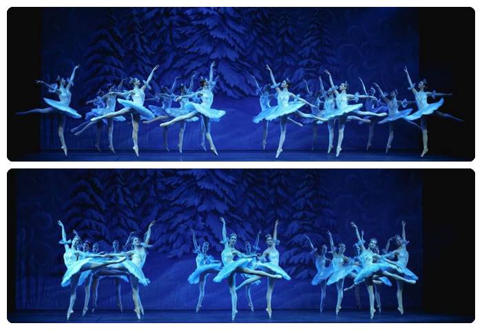 el cascanueces representado por el ballet de kiev