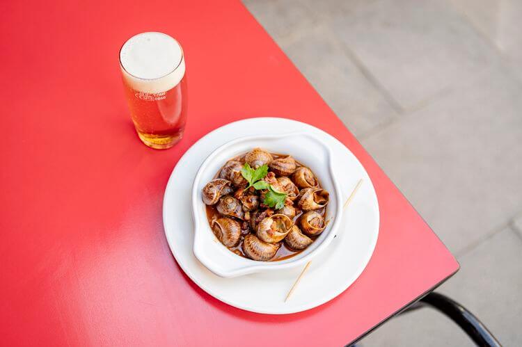 Ocaña – Caracoles a la Fernanda, carnívoros y picantes.