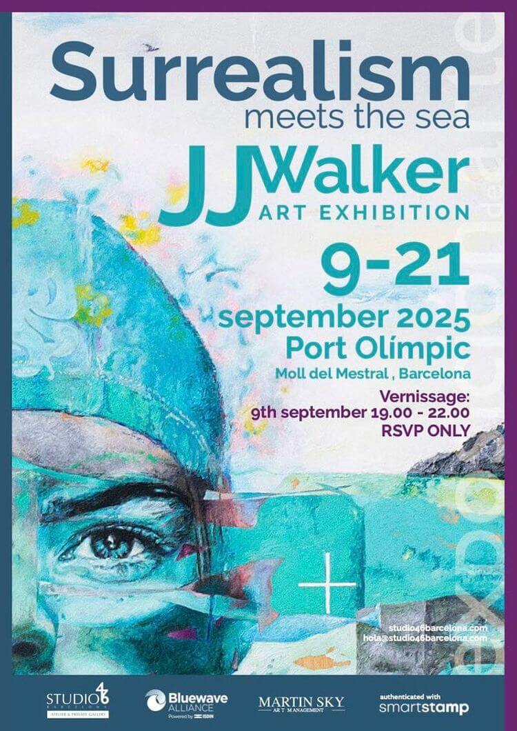 Exposición JJ Walker en Barcelona - Surrealism Meets the Sea