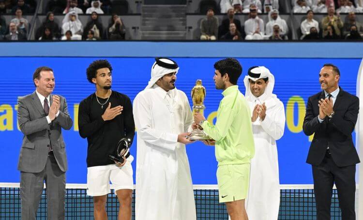 Carlos Alcaraz conquista el torneo ATP 500 de Doha