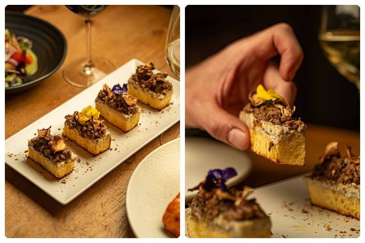 Brioix de butifarra de pages Restaurante Arcano Brioix de butifarra de pages Restaurante Arcano