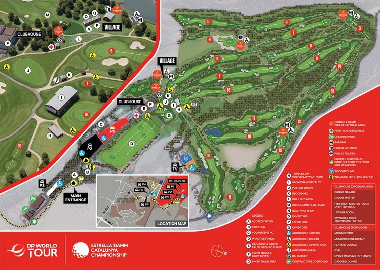 DP World Tour en el Real Club de Golf El Prat