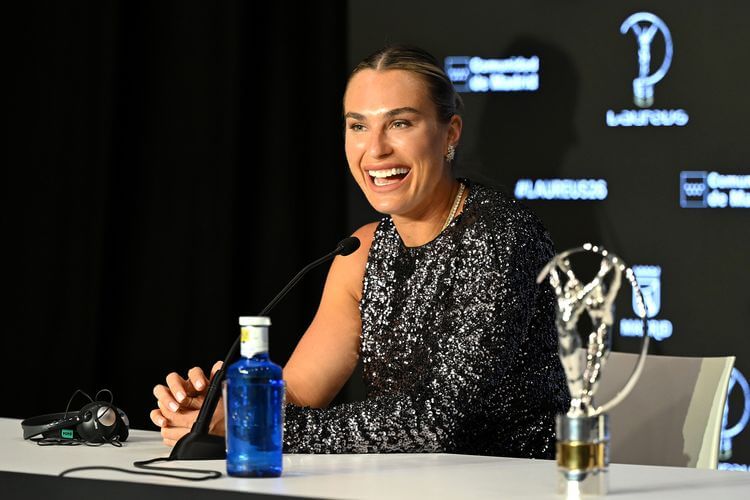 Aryna Sabalenka, Premio Laureus a mejor deportista del año en la categoría femenina