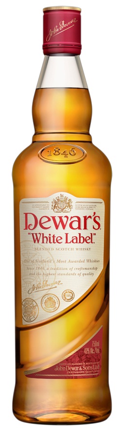 dewar´s new bottle