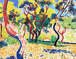 Arboles en Collioure de Andree Derain 