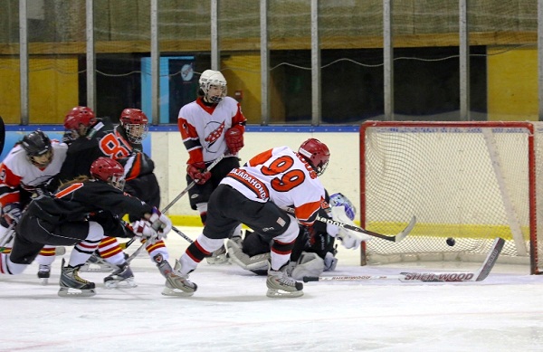 Partido hockey hielo femenino Majadahonda - Valladolid (FEDH)