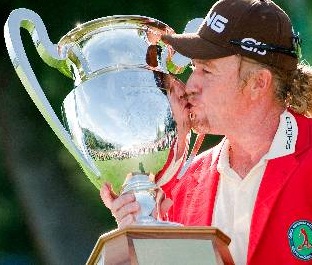 El mejor jugador de golf, Miguel Angel jimenez 