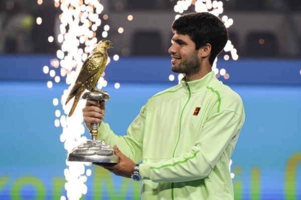 Carlos Alcaraz conquista el torneo ATP 500 de Doha