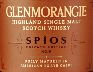 Etiqueta Glenmorangie Private Edition 9 Spios