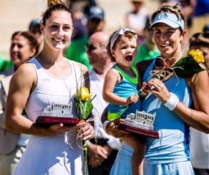 Mª José Martínez gana el dobles en el torneo WTA Mallorca Open