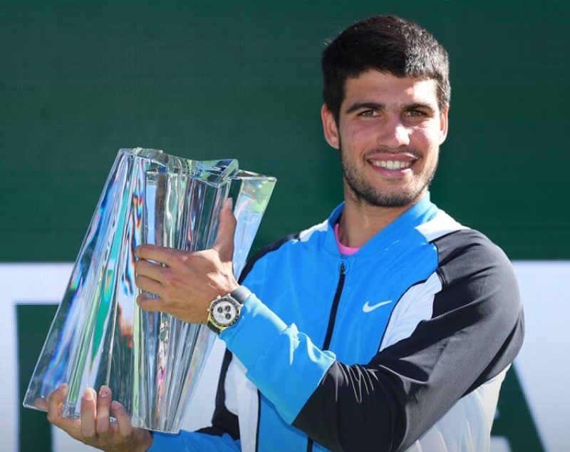 Alcaraz conquista Indian Wells y Granollers subcampeón en dobles