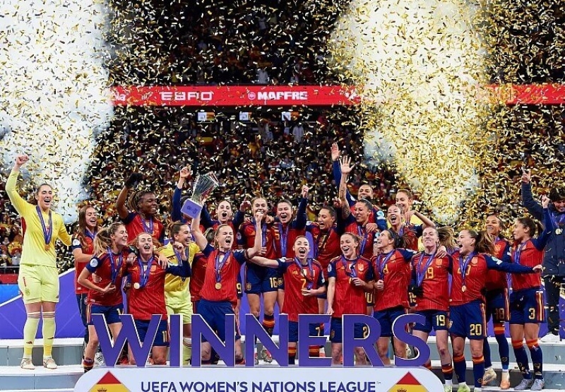 España, campeona de la UEFA Women’s Nations League
