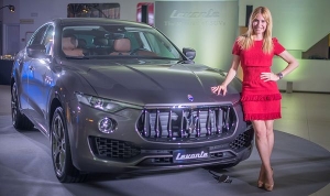Ainhoa Arbizu presenta el Maserati Levante