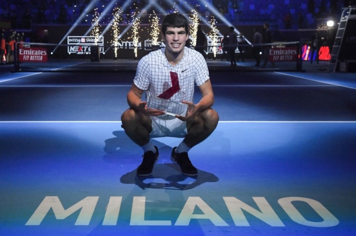 Carlos Alcaraz conquista las &quot;Next Gen ATP Finals&quot; de Milán