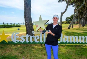 Florentyna Parker gana el Estrella Damm Mediterranean Ladies Open en el play off ante Carlota Ciganda y Anna Nordqvist