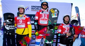 Lucas Eguibar 2º en la Copa del Mundo de Snowboard Cross disputada en Vallnord (Andorra)