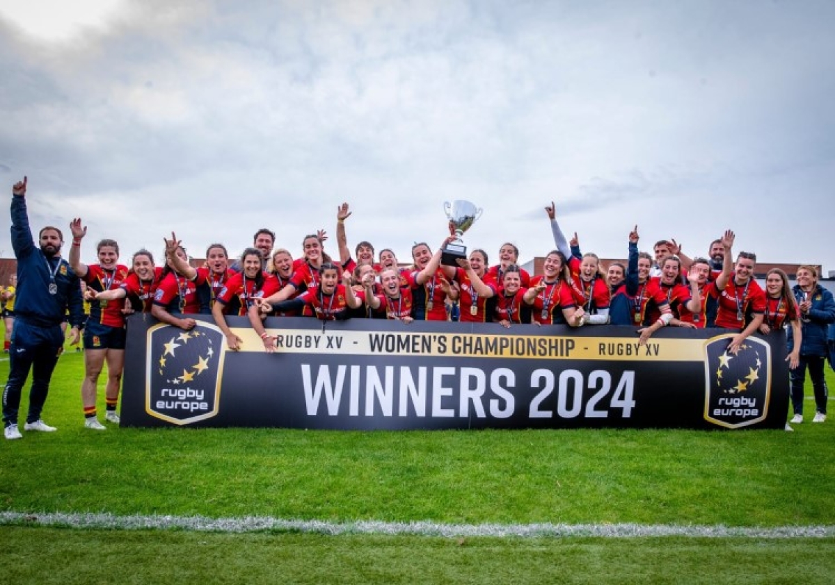 España conquista el Women&#039;s Rugby Europe Championship 2024