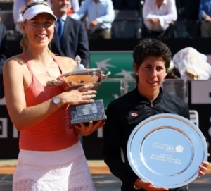 Carla Suárez, subcampeona en el Masters 1000 de Roma, alcanza el nº8 mundial