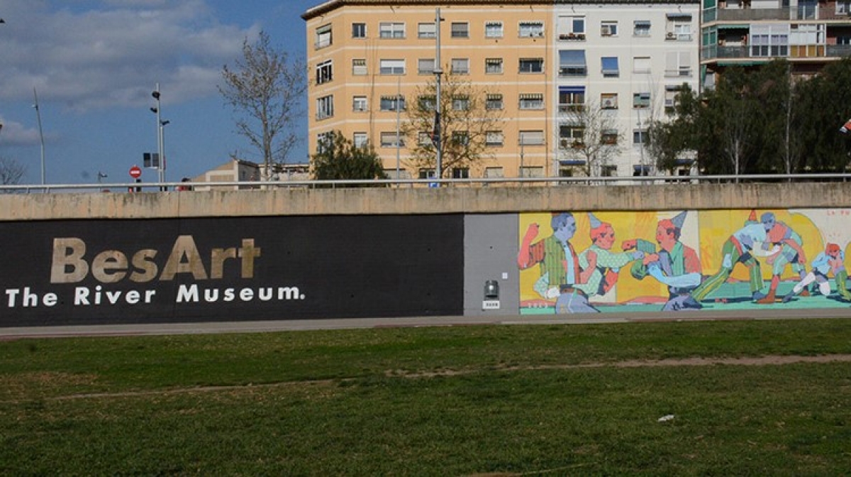 BesArt - The River Museum, el museo de arte urbano al aire libre más grande del mundo